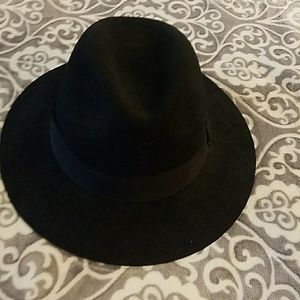 A. Adam & Spire men's Black fedora hat
